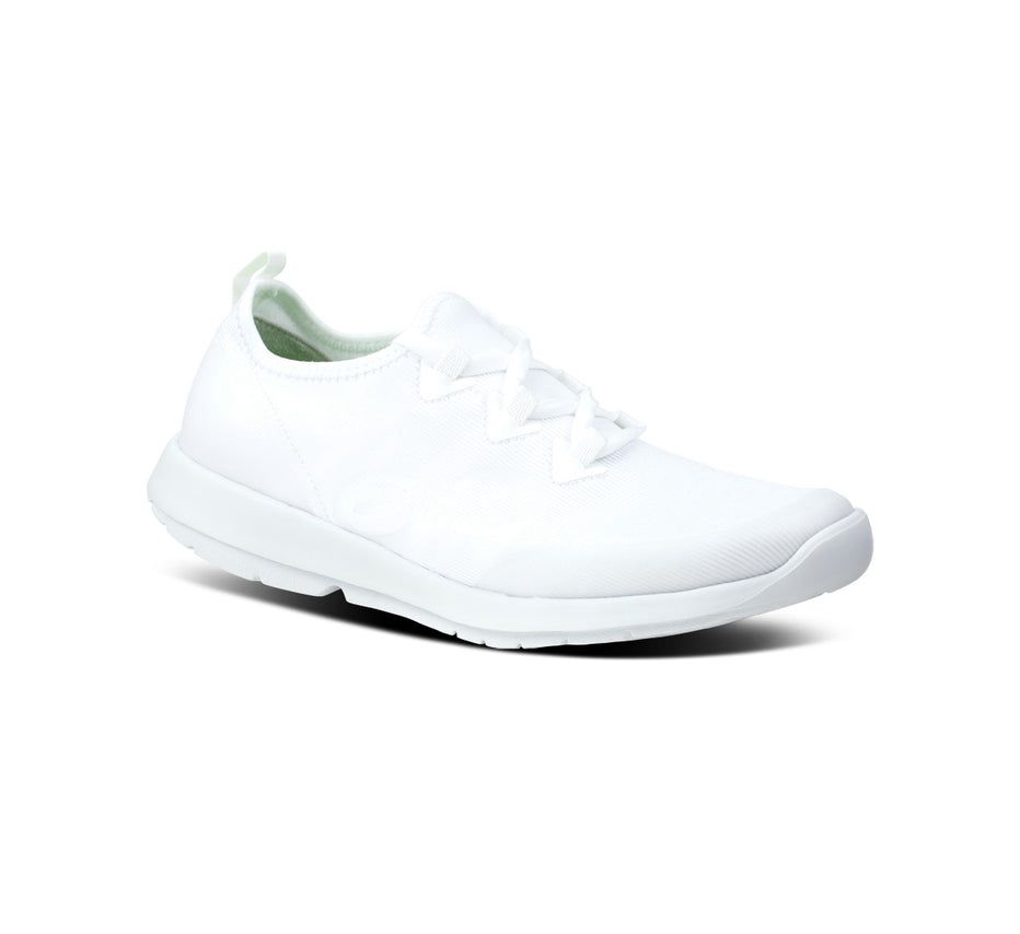 Oofos Women's Oomg Sport Ls Low - Sneakers White ( SDUGV-3174 )